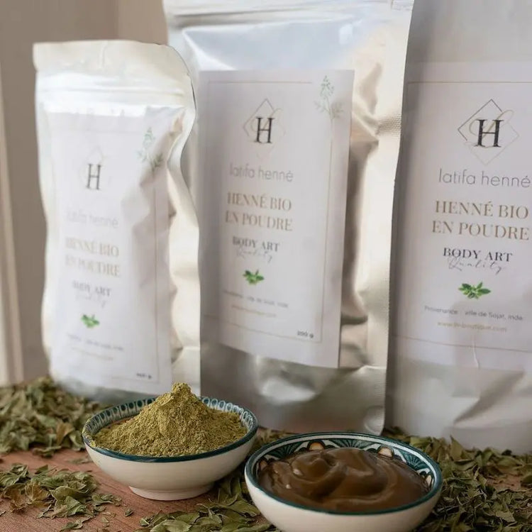 Henné en poudre du Rajasthan - Bio
