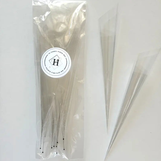 Cônes vides capacité 25g - lot de 10