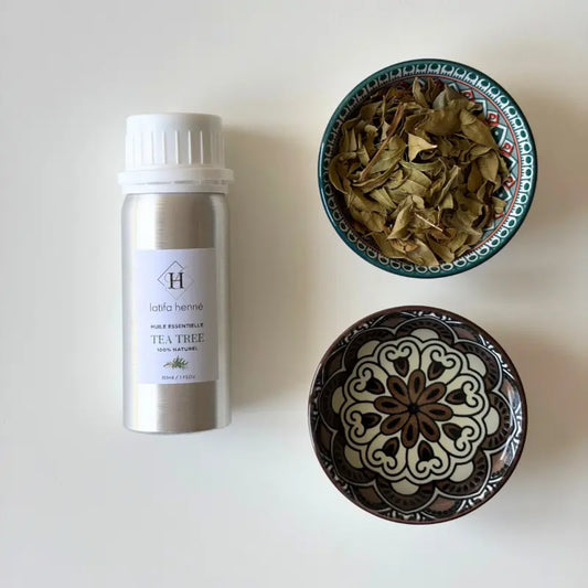 Huile essentielle de tea tree - pour pâte de henné