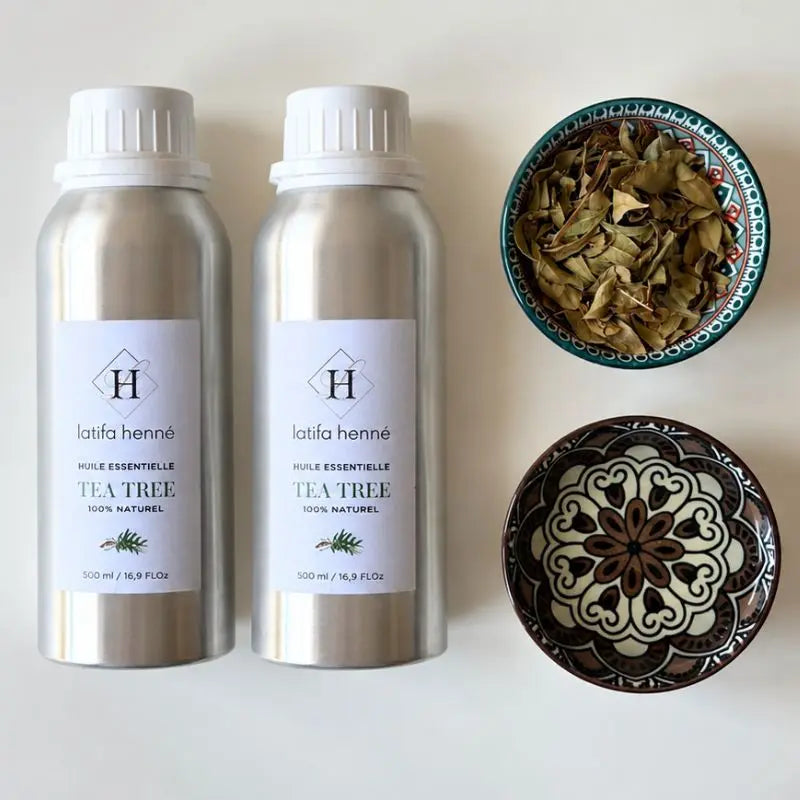 Huile essentielle de tea tree - pour pâte de henné