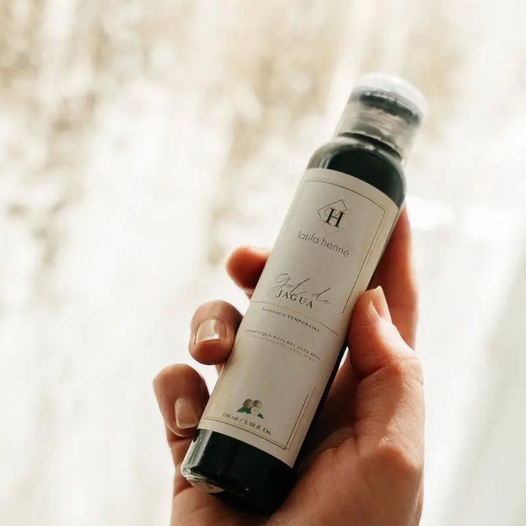Gel de jagua naturel pour tatouages éphémères - En bouteille et cônes