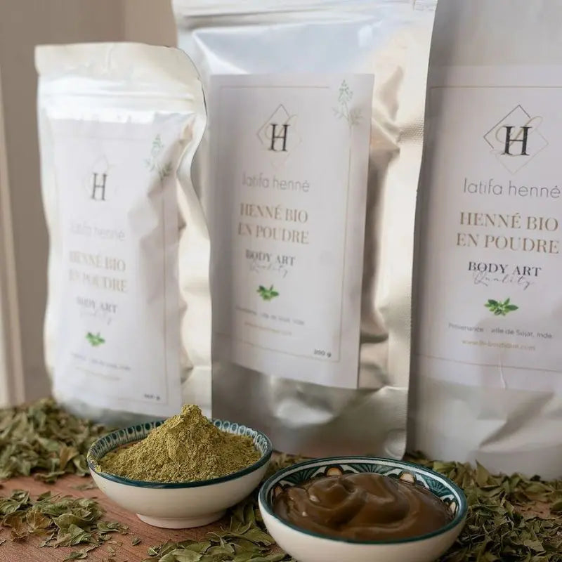 Henné en poudre du Rajasthan - Bio
