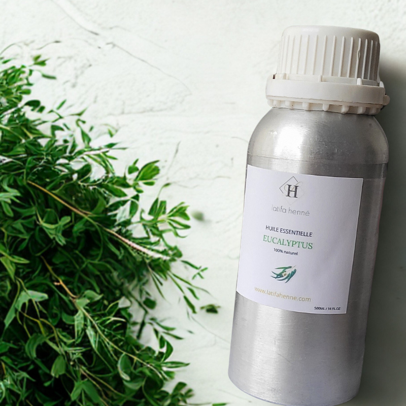Huile essentielle d'eucalyptus - pour pâte de henné