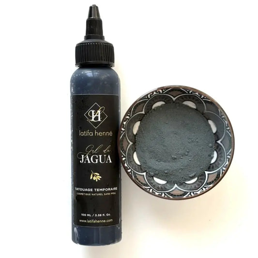 Gel de jagua 100 ml - tatouage noir bleuté