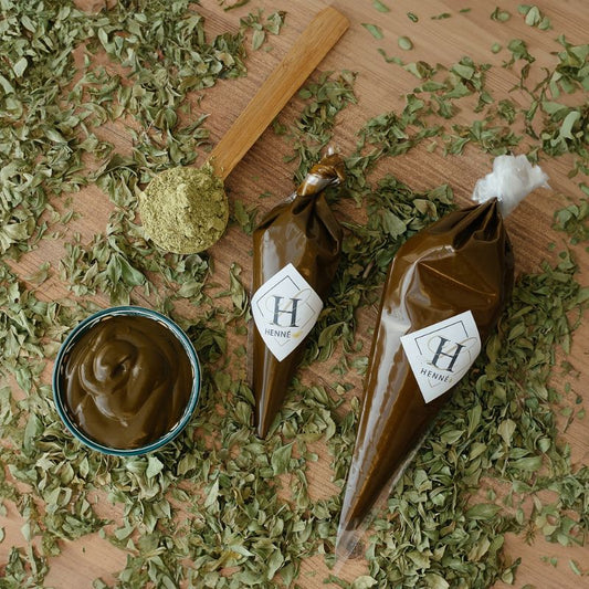 Bulk henné avec huile essentielle - pour remplissage cônes