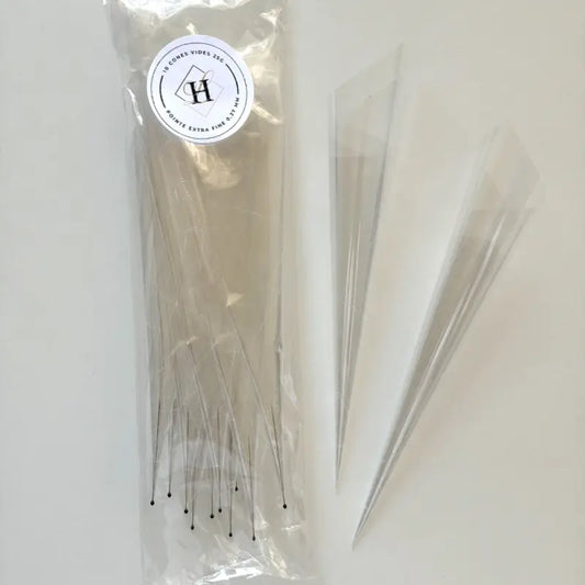 Cônes vides capacité 25g - lot de 10