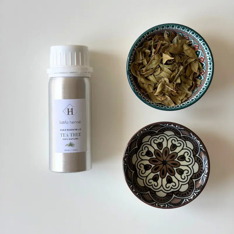 Huile essentielle de tea tree - pour pâte de henné