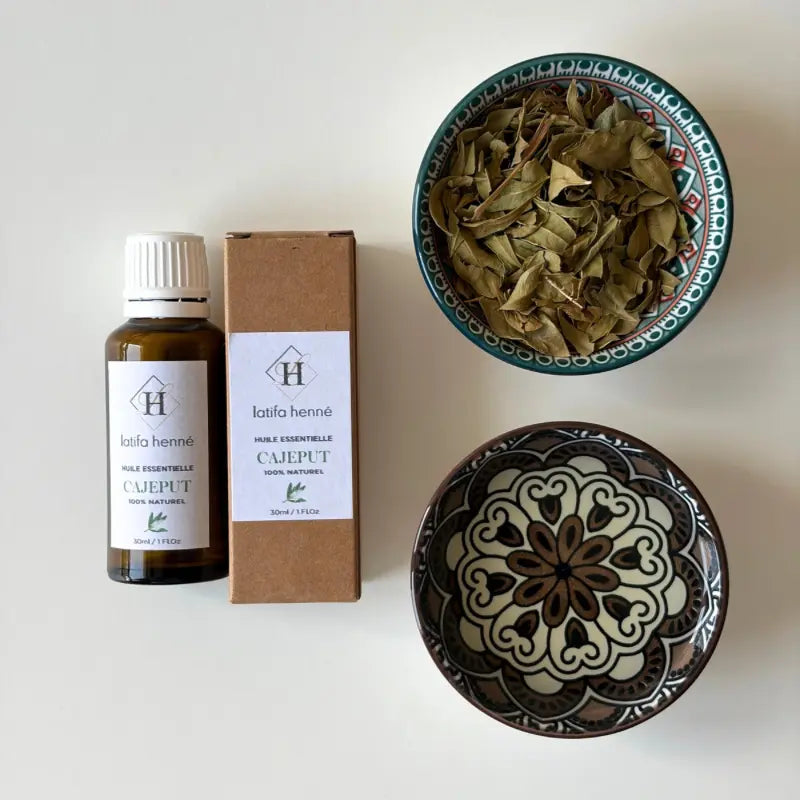 Huile essentielle de cajeput - pour pâte de henné