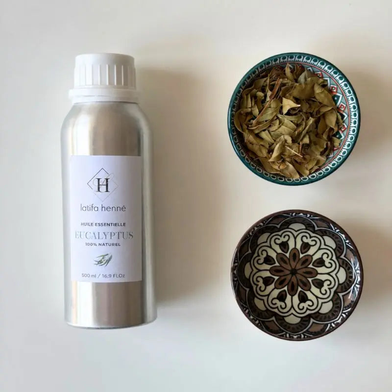 Huile essentielle d'eucalyptus - pour pâte de henné