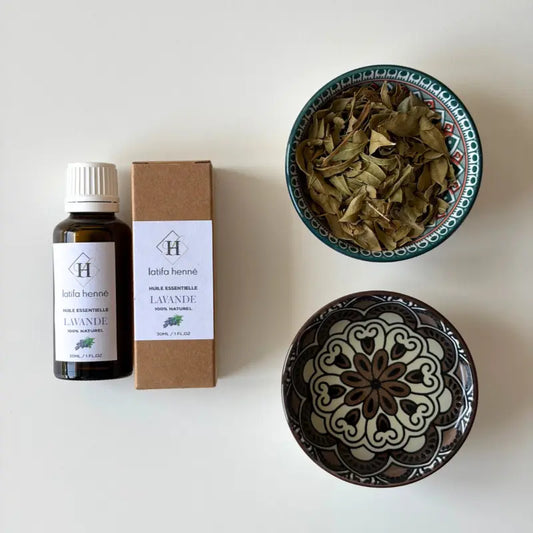 Huile essentielle de lavande - pour pâte de henné