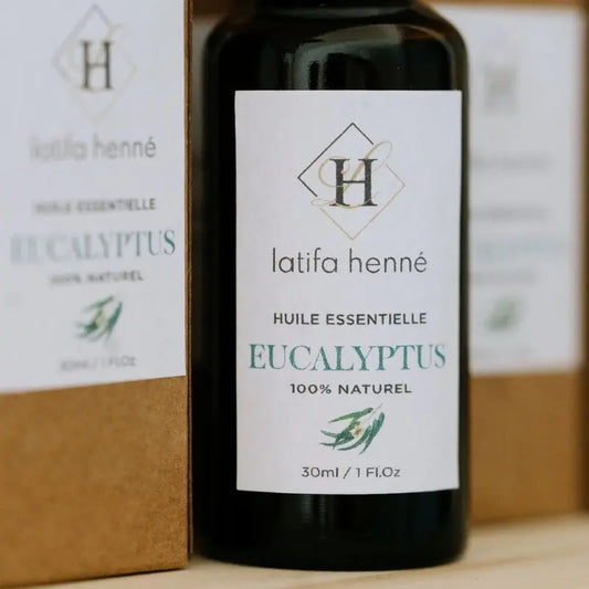 Bouteille huile essentielle eucalyptus