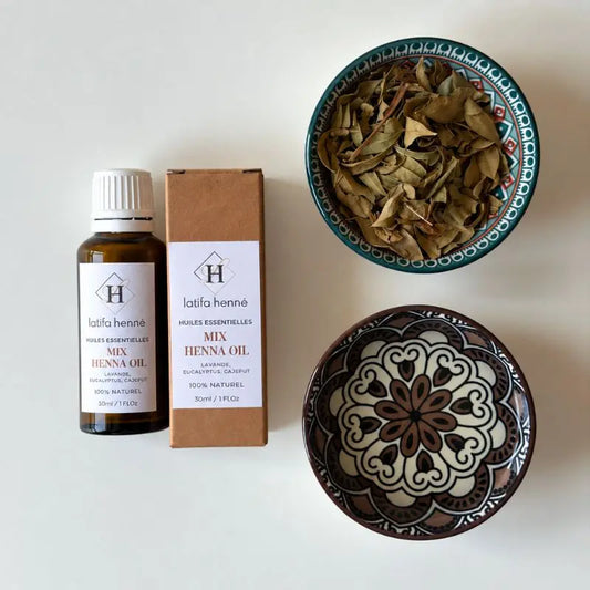 Huile essentielle "Mix henna oil" - pour pâte de henné