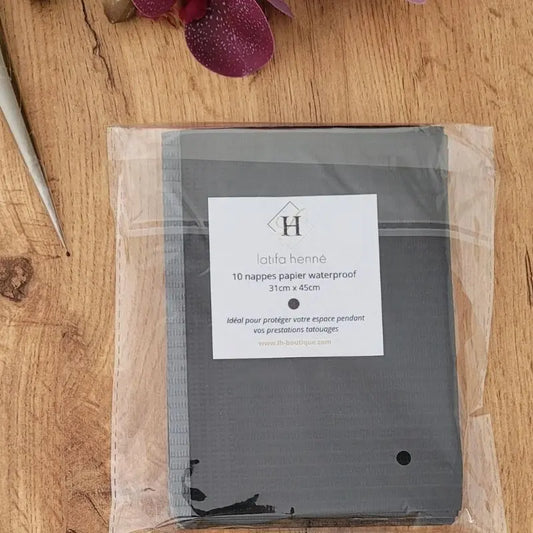 10 nappes imperméables - protection espace de travail