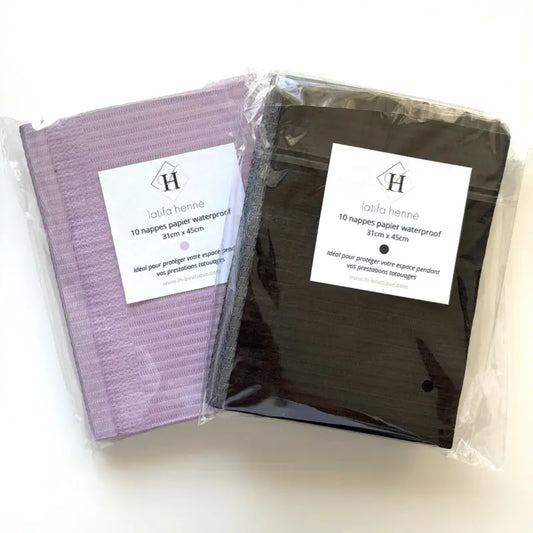 10 nappes imperméables - protection espace de travail