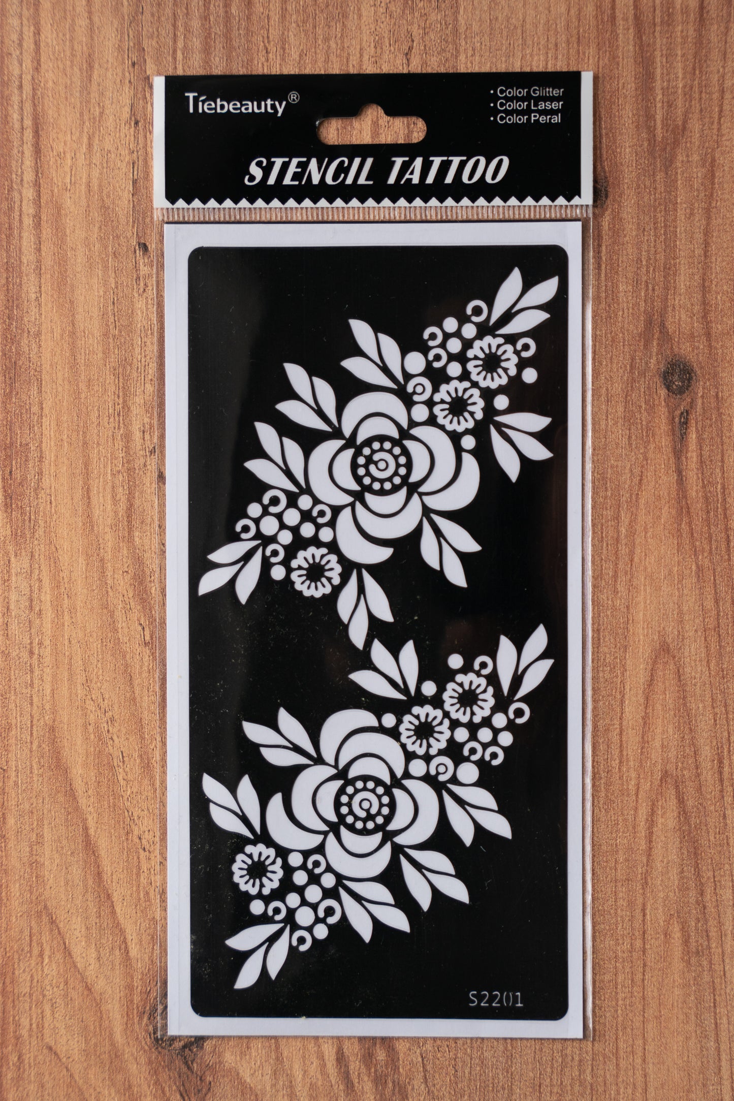 Lot de 5 pochoirs - Tatouage éphémère DIY