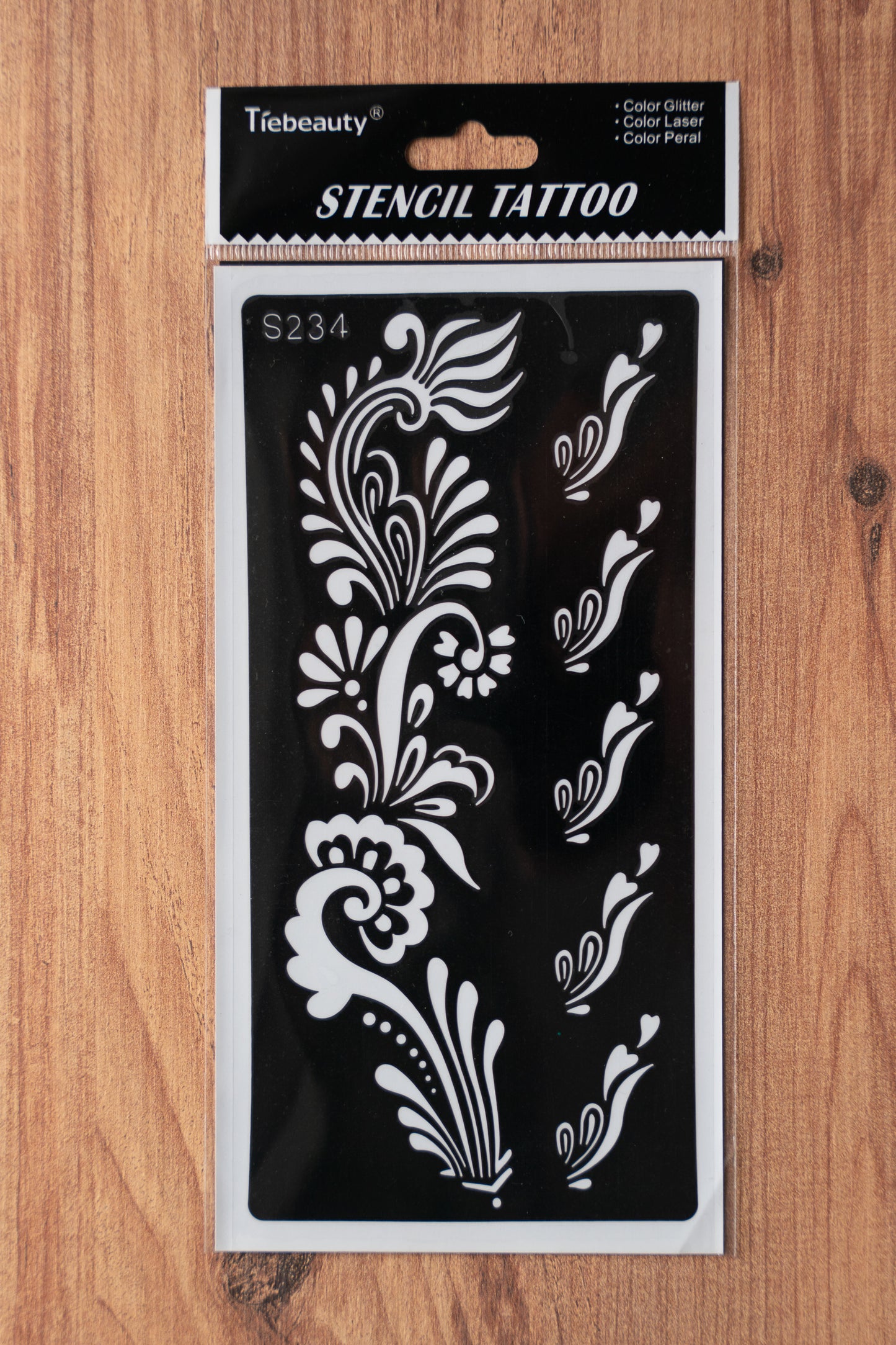 Lot de 5 pochoirs - Tatouage éphémère DIY