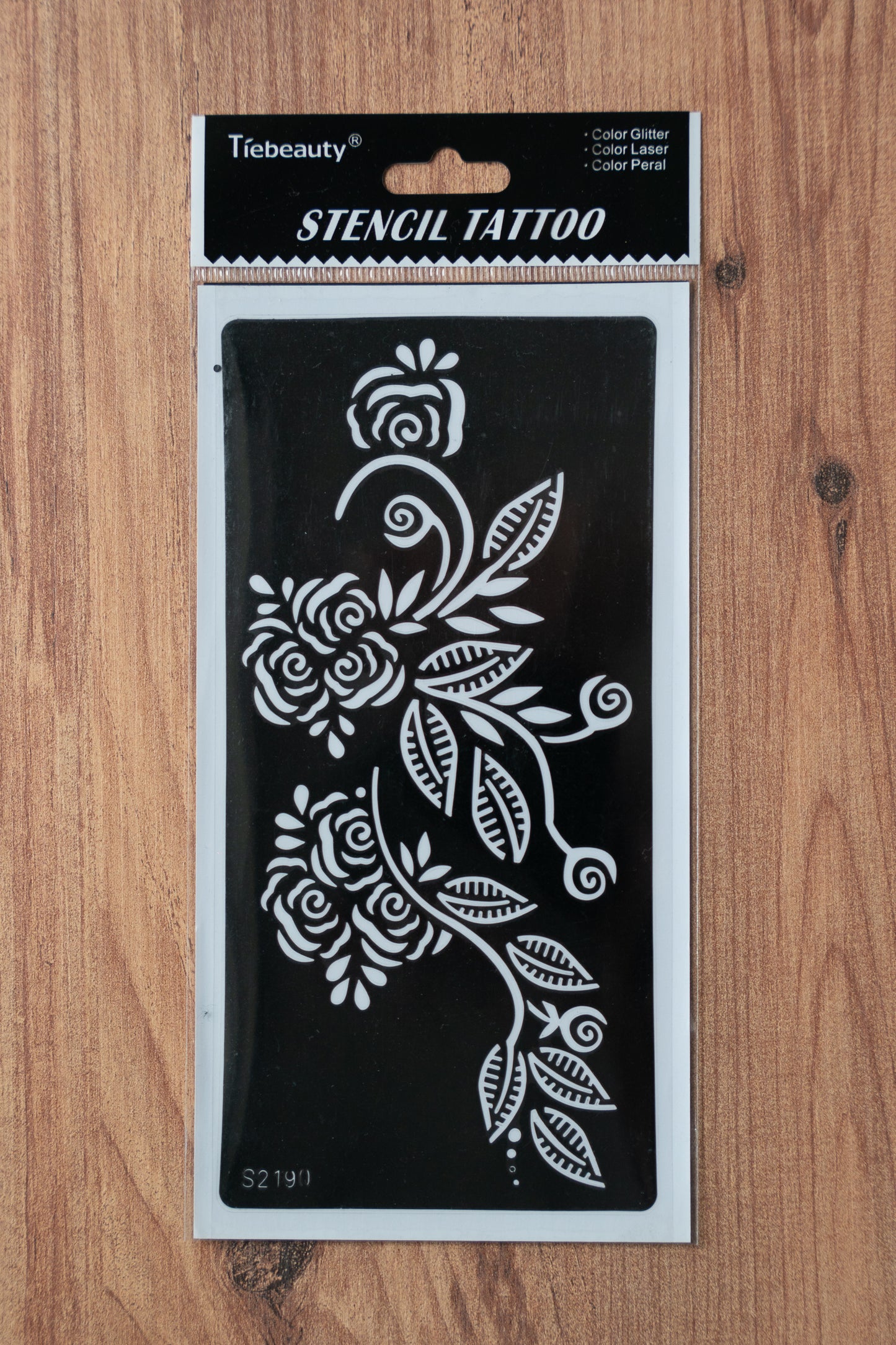 Lot de 5 pochoirs - Tatouage éphémère DIY