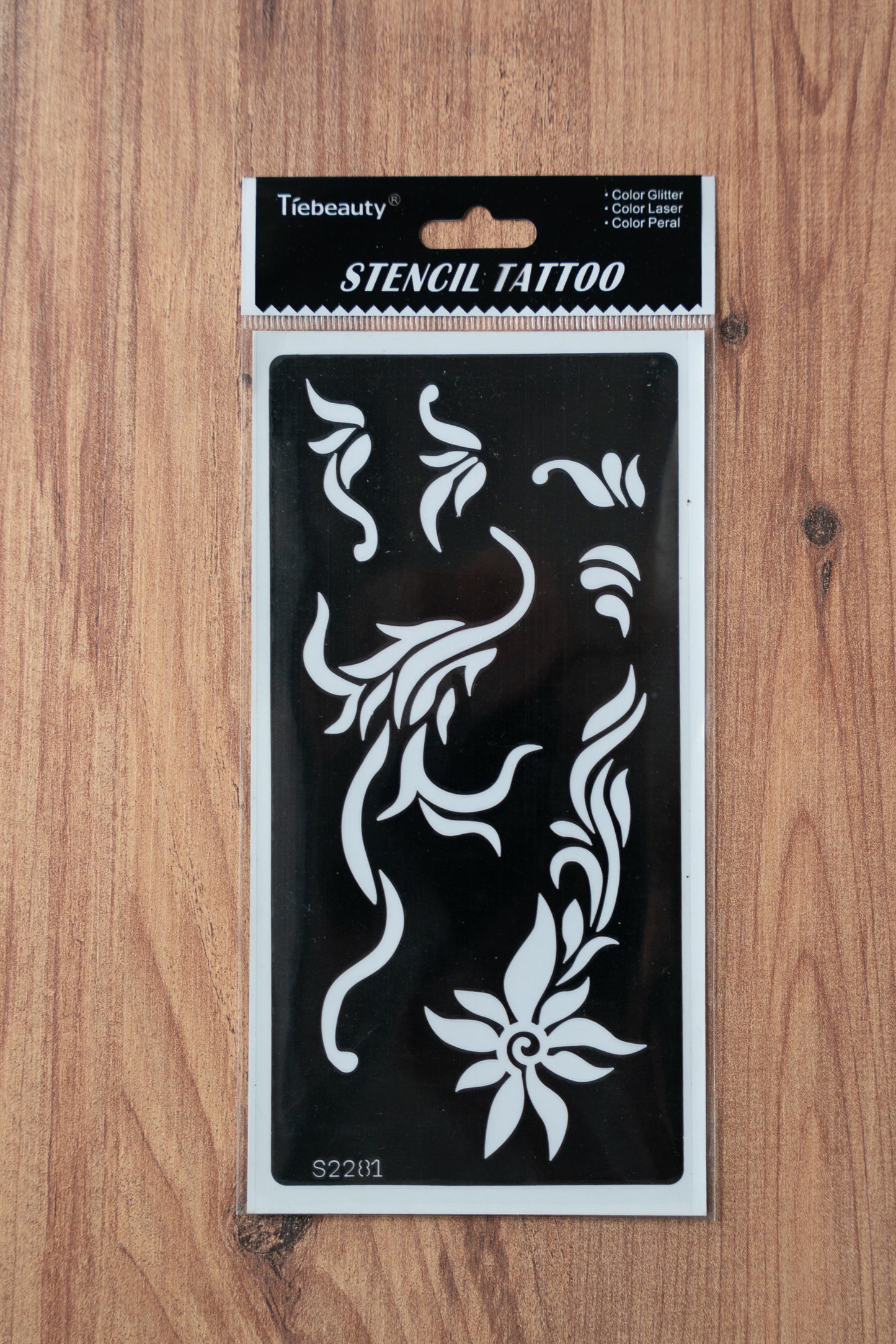 Lot de 5 pochoirs - Tatouage éphémère DIY