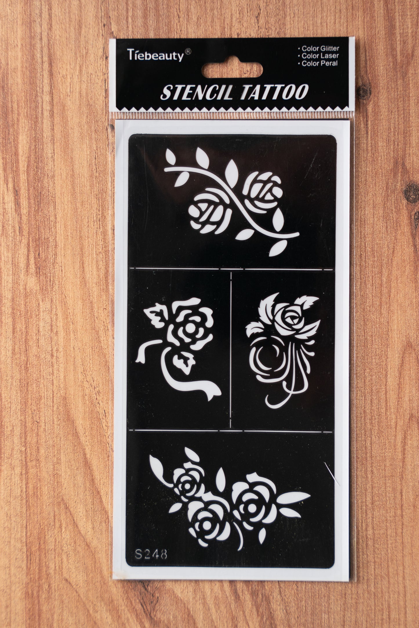Lot de 5 pochoirs - Tatouage éphémère DIY