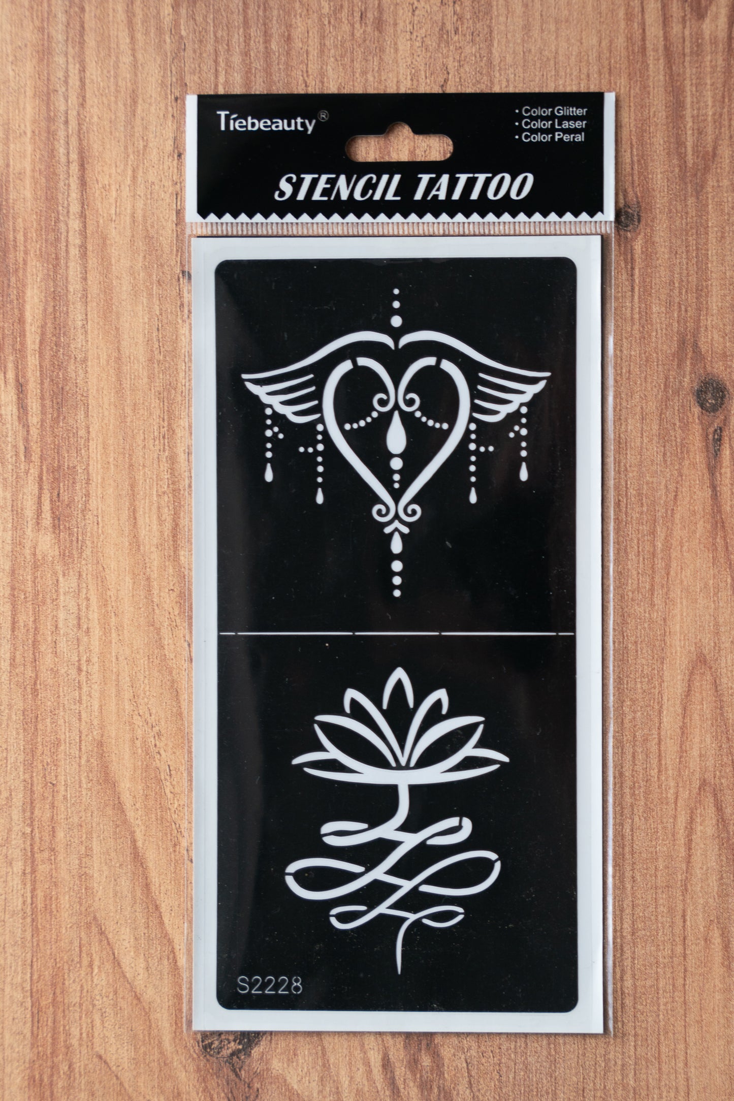 Lot de 5 pochoirs - Tatouage éphémère DIY