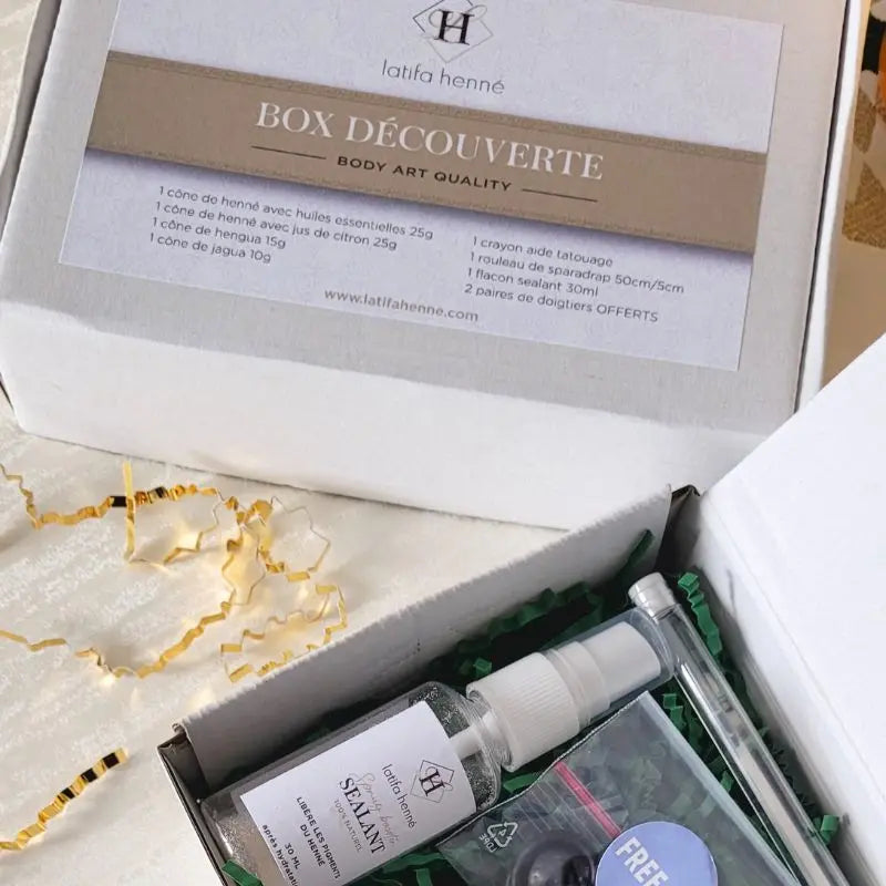 Box découverte - Kit Complet Tatouage Temporaire