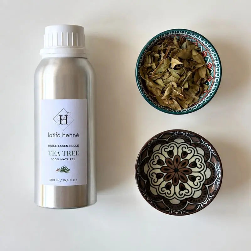 Huile essentielle de tea tree - pour pâte de henné