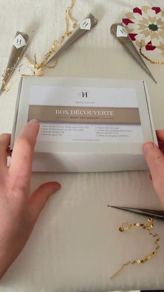 Box découverte - Kit Complet Tatouage Temporaire